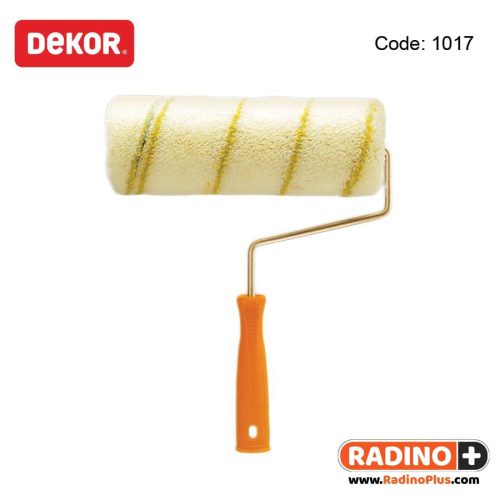 غلطک قطور 25 سانت پلاستیک دکور مدل Dekor 1017