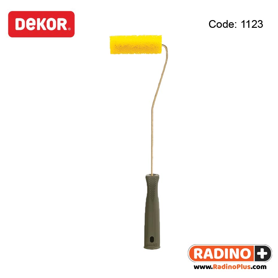 غلطک 10 سانت انگشتی اسفنجی دکور مدل Dekor 1123