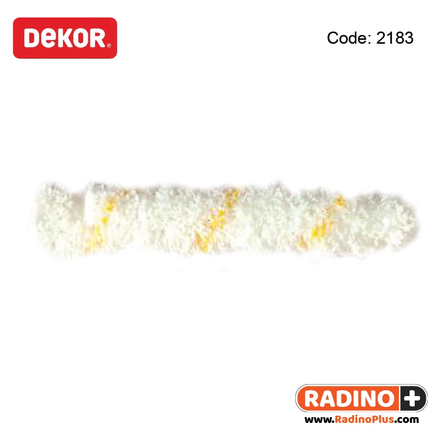 یدک غلطک اکسپورت 20 سانت انگشتی دکور مدل Dekor 2183