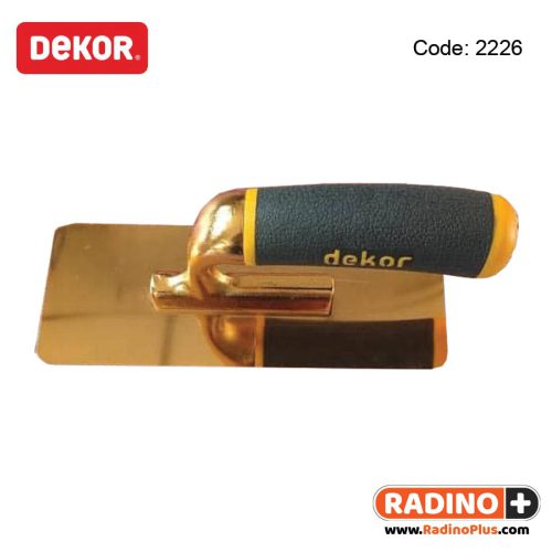 ماله استیل سفارشی طلایی دکور مدل Dekor 2226
