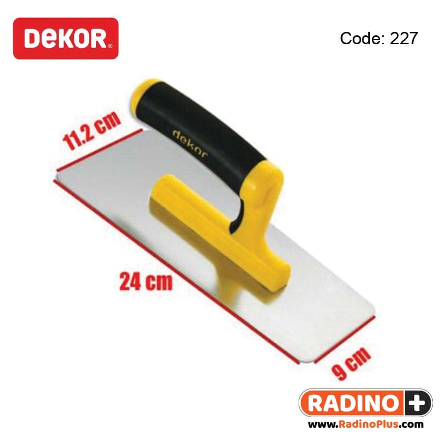 ماله استیل 9*24 (Large) دکور مدل Dekor 227