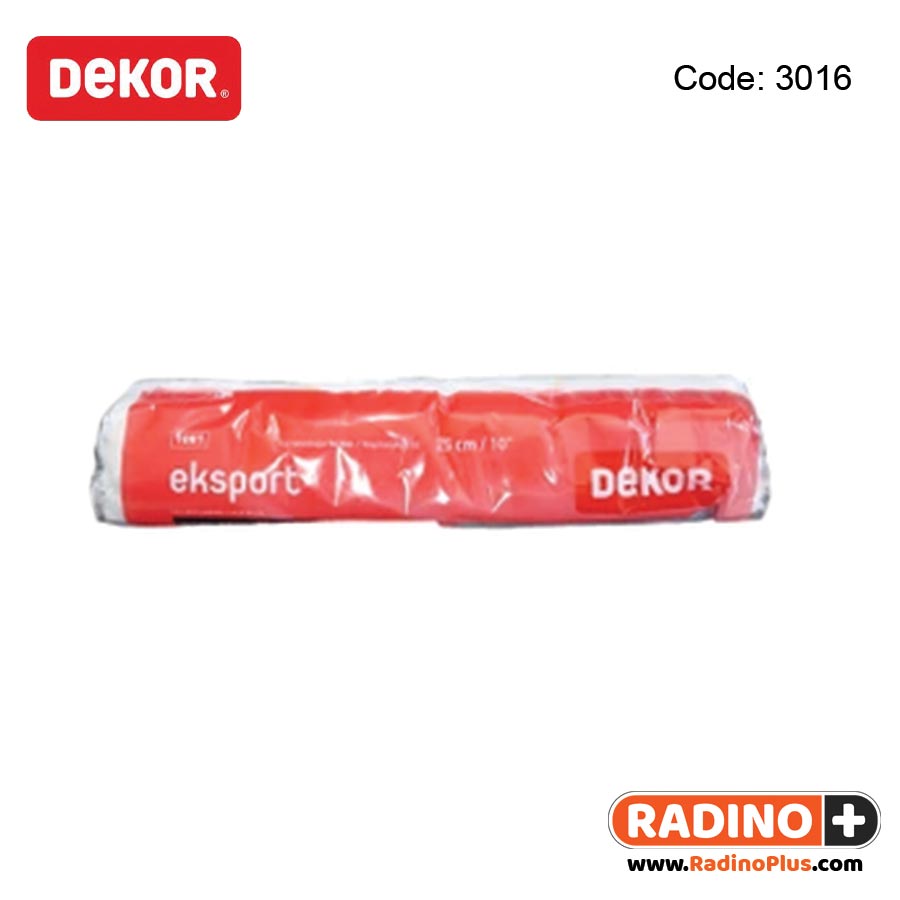 یدک غلطک اکسپورت 25 سانت متوسط نیمه قطور دکور مدل Dekor 3016