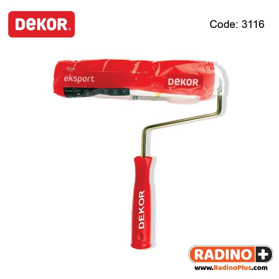 غلطک 25 سانت نیمه قطور (مدیوم) دکور مدل Dekor 3116