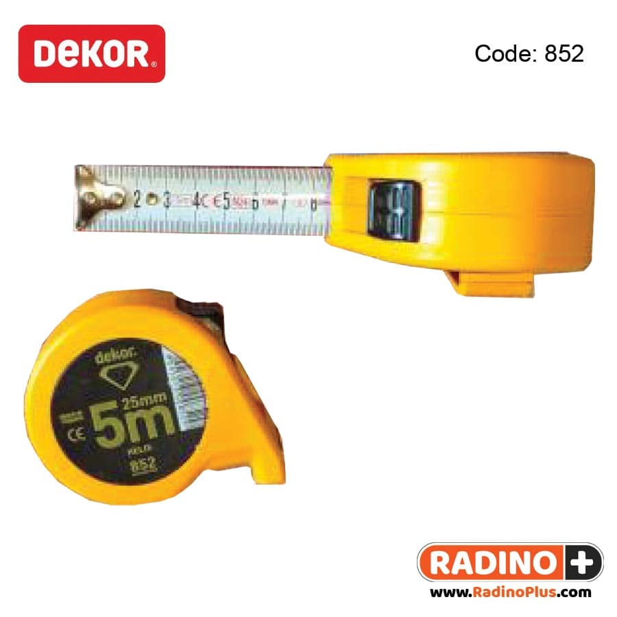 متر 5 متری دکور مدل Dekor 852