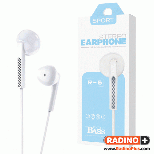 هندزفری سیمی اسپورت Sport R-6