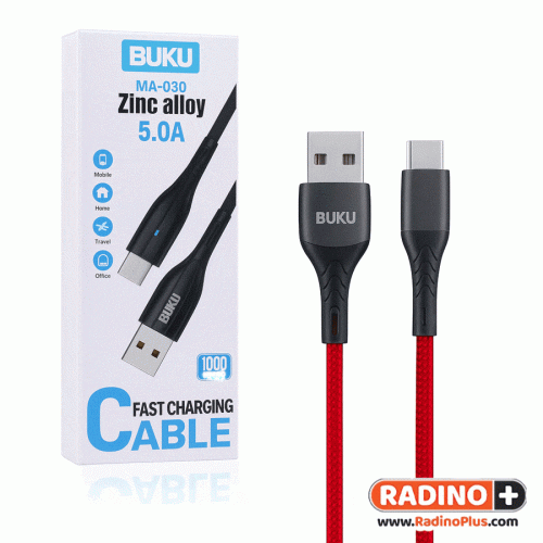 کابل تایپ سی بوکو مدل BUKU MA-030