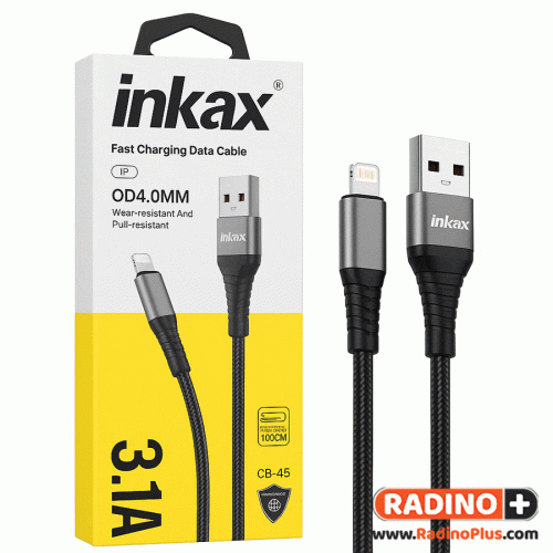 کابل شارژ لایتینگ INKAX مدل CB-45