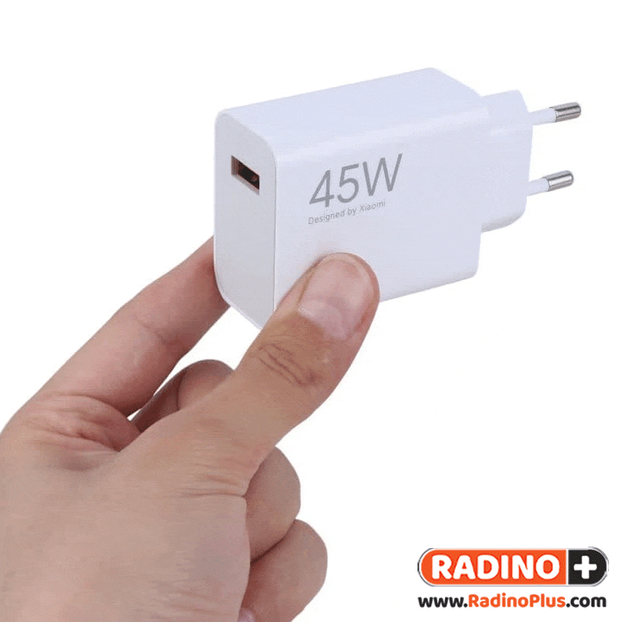 45W03-min شارژر تایپ سی 45 وات شیائومی Xiaomi MDY-17-EF PD 3A