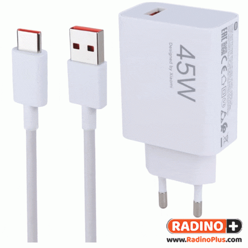 شارژر تایپ سی 45 وات شیائومی Xiaomi MDY-17-EF PD 3A